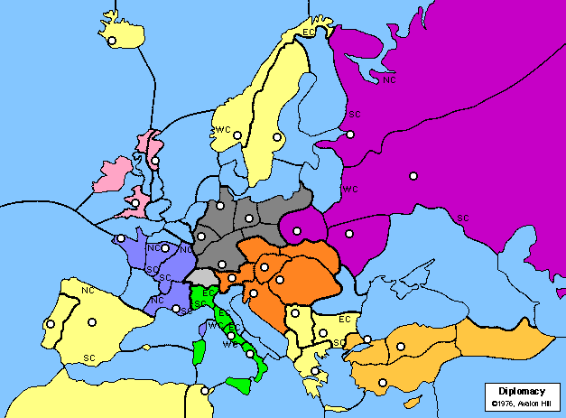 Diplomacy Maps